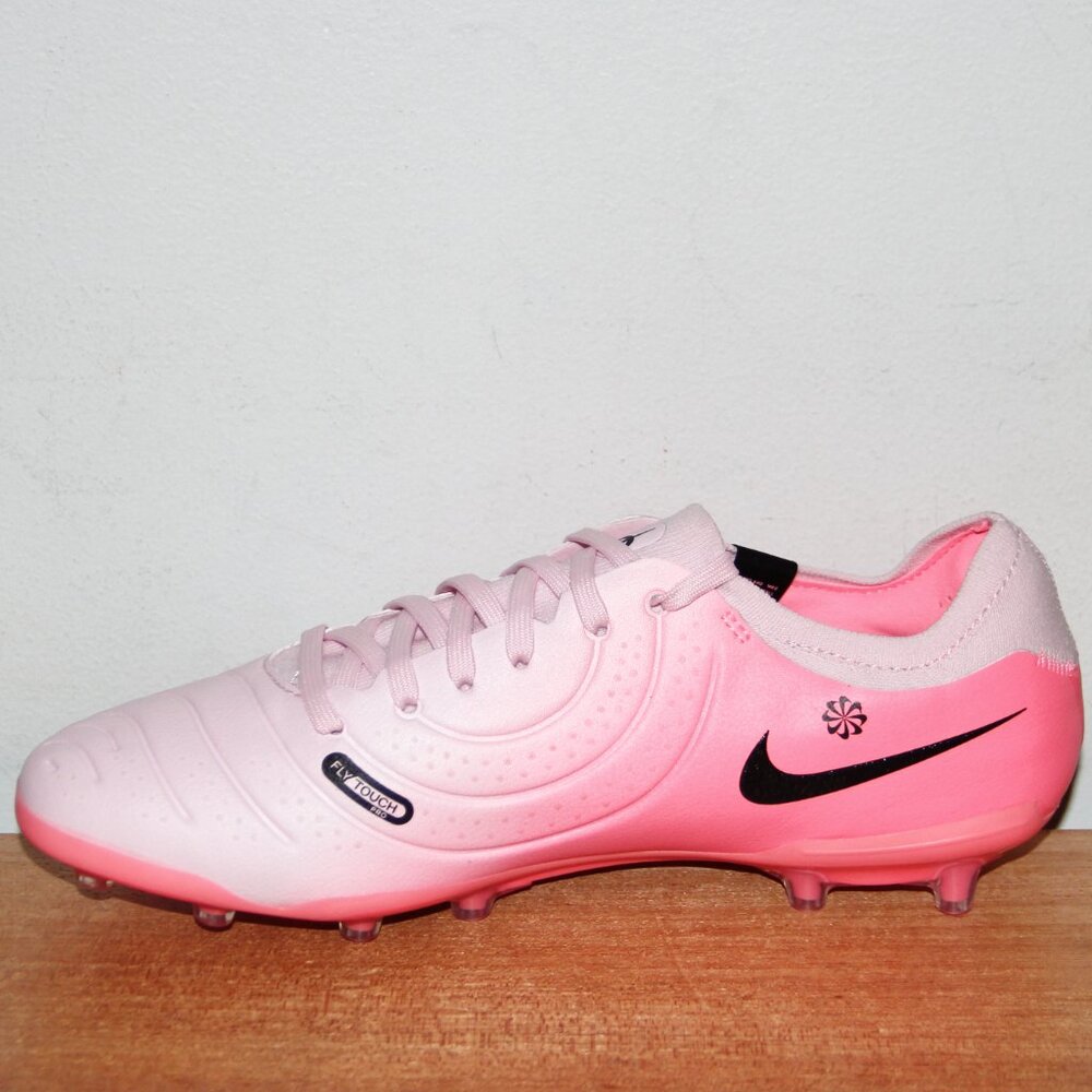 Nike Tiempo Legend 10 Pro AG Soccer Cleats Men 6 6.5 Women 7.5 8 Pink Foam - Picture 3 of 7